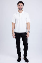 Barabas Men's Skinny Fit Classic Denim Solid Color Jeans 1700 Black