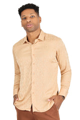 Barabas Wholesale Men's Paisley Long Sleeve Button Down Shirt 2B320 Skinny