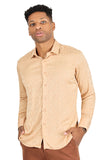 Barabas Wholesale Men's Paisley Long Sleeve Button Down Shirt 2B320 Skinny