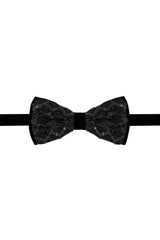 Barabas Wholesale Men's Diamond Sequin Pattern Design Bow Tie 2BW3099 Black