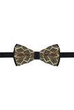 Barabas Wholesale Men's Diamond Sequin Pattern Design Bow Tie 2BW3099 Gold