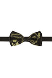 Barabas Wholesale Men's Paisley Pattern Design Bow Tie 2BW3101 Gold