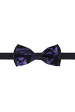 Barabas Wholesale Men's Paisley Pattern Design Bow Tie 2BW3101 Purple