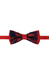 Barabas Wholesale Men's Paisley Pattern Design Bow Tie 2BW3101 Red
