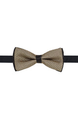 Barabas Wholesale Men's Textured Material Bow Tie 2BW3105 Gold