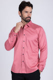 Barabas Wholesale Men's Solid Basic Palin Premium Button Down Dress Shirts 2DPS01 Rose