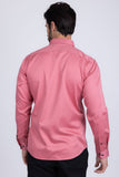 Barabas Wholesale Men's Solid Basic Palin Premium Button Down Dress Shirts 2DPS01 Pink