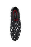 Barabas Wholesale Men's Rectangle Rhinestone Jewel Slip On Dress Shoes 2ESH4 Black
