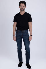 Barabas Men's Light Blue Straight Fit Premium Denim Jeans 2JE04ST Light Blue 