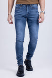 Barabas Men's Light Blue Washed Premium Denim Jeans 2JE08SL