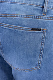 Barabas Men's Premium Light Wash Blue Denim Straight Jeans 2JE08ST