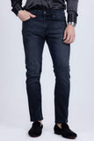 Barabas Men's Premium Dark Wash Blue Denim Straight Jeans 2JE09ST
