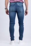 Barabas Men's Solid Color Classic Workforce Denim Jeans 2JE11SL Blue