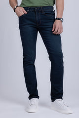 Barabas Men's Straight Fit Premium Dark Blue Denim Jeans 2JE13ST