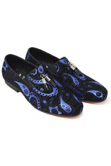Barabas Wholesale Men's Paisley Design Tassel Slip On Loafer Shoes 2SH3101