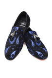 Barabas Wholesale Men's Paisley Design Tassel Slip On Loafer Shoes 2SH3101