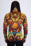 Barabas Wholesale Men's Medusa Floral Baroque Butterfly Greek Shirt 2SP223 Multi