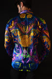Barabas Wholesale Men's Rhinestone Medusa Floral Baroque Butterfly Shirt 2SPR223 Multi