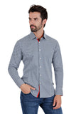 Barabas Wholesale Men's Floral Circular Print Long Sleeve Shirts 3B359 Multicolor