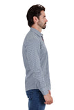 Barabas Wholesale Men's Floral Circular Print Long Sleeve Shirts 3B359 Multicolor