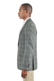 Barabas Wholesale Blazer Peak Lapel Wool Blazer Sport Coat 3BL10 Silver