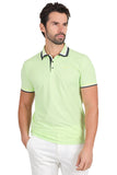 Barabas Wholesale Men's Solid Color Cotton Short Sleeve Polo Shirts 3PS125 Mint Green