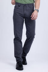 Barabas Men's Solid Color Premium Stretch Denim Jeans 3SN100 Charcoal