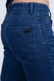 Barabas Men's Solid Color Premium Stretch Denim Jeans 3SN100 Light Blue