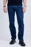Barabas Men's Solid Color Premium Stretch Denim Jeans 3SN100 Light Blue