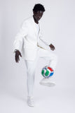 Barabas Wholesale Men's Brushed Cotton Notched Lapel Matt Suit 3SU02 White