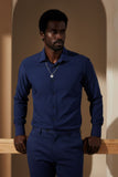 Barabas Wholesale Men's Solid Color Casual Button Down Long Sleeve Shirt 4B33