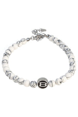 Barabas Wholesale Unisex Crustal Gemstone Precious Bracelets 4BB02 White