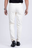 Barabas Wholesale Men's PU Leather Shiny Stretch Casual Pants 4CP100 White