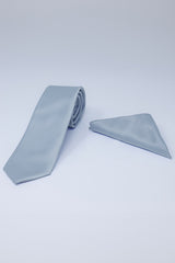 Barabas Wholesale Men's Solid Color Shiny Satin Luxury Formal Necktie 4NT01 Windsurfer