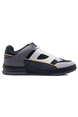 Barabas Wholesale Men's Premium Running Multicolor Leather Sneakers 4SK01 Grey
