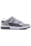 Barabas Wholesale Men's Premium Running Multicolor Leather Sneakers 4SK01 White