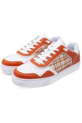 Barabas Wholesale Men's Premium Walking Running Sneakers Low Cut 4SK02 Light Red