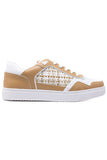 Barabas Wholesale Men's Premium Walking Running Sneakers Low Cut 4SK02 Beige