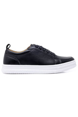 Barabas Wholesale Men's premium low cut comfortable all-day sneakers 4SK05 Black