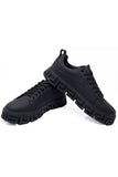 Barabas Wholesale Men's Premium Greek Key Pattern Sole Sneakers 4SK06 Black