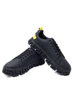 Barabas Wholesale Men's Premium Greek Key Pattern Sole Sneakers 4SK06 Black Gold
