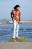 Barabas Wholesale Men's Colorful Floral Button Down Short Sleeve Shirts 4sst21 Rust