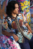Barabas Wholesale Men's Comic Science Fiction Printed Short Sleeve Shirts 4sst36