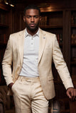 Barabas Wholesale Men's Floral Pattern Notch Lapel Casual Blazer 5BL24 Banana