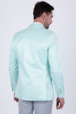 Barabas Wholesale Men's Floral Pattern Notch Lapel Casual Blazer 5BL24 Mint