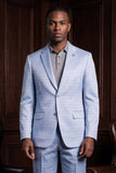 Barabas Wholesale Men's Floral Pattern Notch Lapel Casual Blazer 5BL24 Windsurfer