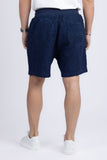 Barabas Wholesale Men's Paisley Stretch Lightweight Drawstring Shorts 5BSP02 Blue