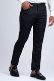 Barabas Wholesale Men's Casual Solid Color Basic Essential Dress Pants 5CP01 Black
