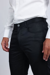 Barabas Wholesale Men's Casual Solid Color Basic Essential Dress Pants 5CP01 Black