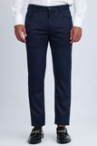 Barabas Wholesale Men's Casual Solid Color Basic Essential Dress Pants 5CP01 Navy